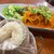 クンメー - 料理写真:ジャスミンライスと魚フライのココナッツカレーがけ