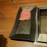 焼肉うしごろ - 極みのタンの残り2枚です。