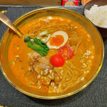 Yuuyake Ramen - 「ココナッツと生姜のカレーラーメン」1,000円