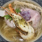 地鶏と伊勢海老 中華そば 兜 - 