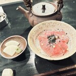 肉匠なか田 - 牛トロ出汁茶漬け