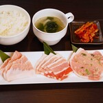 豚3種定食