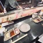 肉匠なか田 - 焼物全体