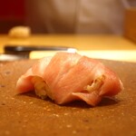 鮨 しみづ - 35日間熟成 気仙沼産本鮪大トロ