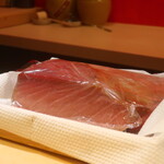 鮨 しみづ - 120㎏の気仙沼産本鮪