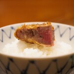 味享 - ビフカツ・オンザライスの画