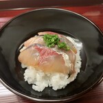 片折 - 鯵の漬け丼