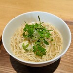 日本料理FUJI - 今日使った魚の出汁で取ったラーメン