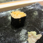 すし匠 - バフンウニ　海苔巻き