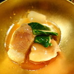 神楽坂 石かわ - 鴨肉と冬瓜の炊き合わせ