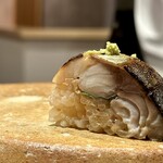 Sushi Tomikawa - 棒鮨炙り