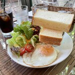 Kafe Feriche - トースト&エッグ カフェセット770円
