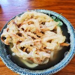 本陣うどん - ゴボ天うどん