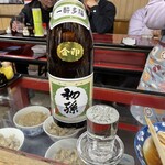 久村の酒場 - コップ酒(燗)