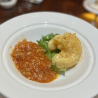 萬珍樓 本店 - 大海老とイカの紅白作り
