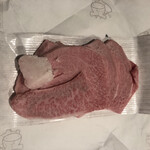 海老沢精肉店 - 料理写真:上カルビ焼肉用100g 1100円税抜（写真は200g）