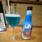 Tsukumo - 「青い富士山ビール」(1300円)