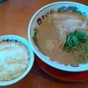 天下一品 - ラーメン(こってり)並+ライス小