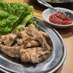 地鶏もも焼き 鳥刺し とりさくせす - 