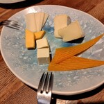 Tana-Capriccio - チーズの盛合せ