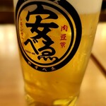肉豆冨とレモンサワー 大衆食堂 安べゑ - 生ビール