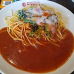 パスタ・デ・ココ - ほうれん草クリームのパスタランチ