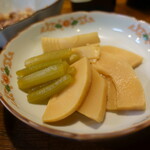 たけのことフキ煮　　