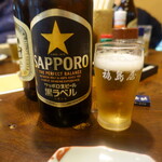 福島屋 - ビール大瓶（黒ラベル）