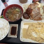 にしな - 豚味噌だし巻き定食