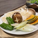 Yakiniku Dainingu Agari - 季節野菜の盛り合わせ