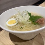 焼肉ダイニングあがり - 梅しそ冷麺