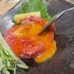 焼肉ダイニングあがり - 極みユッケ