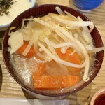 一言堂 - 「ふわふわとろろご飯セット」(550円)