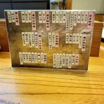 小魚料理 とみ助 - 当日のお品書きです♪お料理は全て『時価』になります(o^^o)