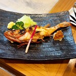 小魚料理 とみ助 - キンキの塩焼きです♪♪♪(o^^o)