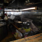 火群庵 - 焼きまんじゅう（焼いてます）