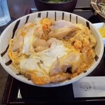 卯月 - そば御膳の親子丼