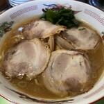 中華そば 万楽 - チャーシュー麺大920円