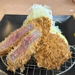 かつ太郎 流山店 - 常陸牛かつとヒレ定食