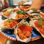 うにと牡蠣と日本酒と 食堂うに61 - 