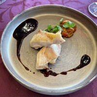 リストランテ・ベニーレベニーレ - 【平日限定】大人気のパスタやドルチェ含む全4皿+乾杯スパークリング
                      メイン
                      若鶏アロースト 岩手山のきぶどう バルサミコ