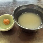 二八そば ひらい - そば湯