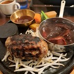 炭火ハンバーグ 肉焼き亭 - 