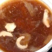 瓦町どら鴨 - 鴨つけ麺（大盛り）のつけ汁