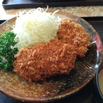 Tonkatsu Kunika - チーズ入りめんち、ひれ定食（ランチメニュー）