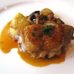 Restaurant27 - ('09/10)総州古白鶏もも肉のロースト　ソースディアブル２７　柳松茸添え