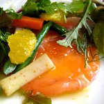 Restaurant27 - ('09/10)中にはスモークサーモン。オレンジや牛蒡の使い方が上手