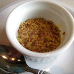 Restaurant27 - ('09/10)霧島豚のシュークルート仕立てに、このマスタードが良く合う！