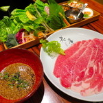 松庵 韓菜房 - 特選サンパセット