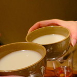 松庵 韓菜房 - 虎マッコリで乾杯♪